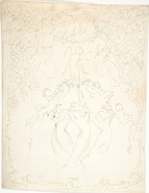 Design with Dancing Figures, by William Pitts