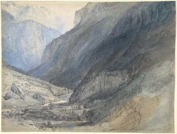 The Valley of Lauterbrunnen, Switzerland, by John Ruskin