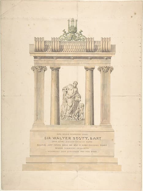 Monument to Sir Walter Scott, Bart., by Charles Harriott Smith