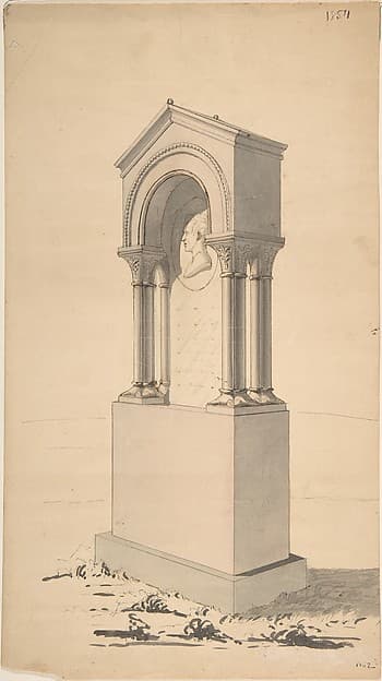 Proposed Monument to John L. Carey of Baltimore, by Samuel B. Wetherald