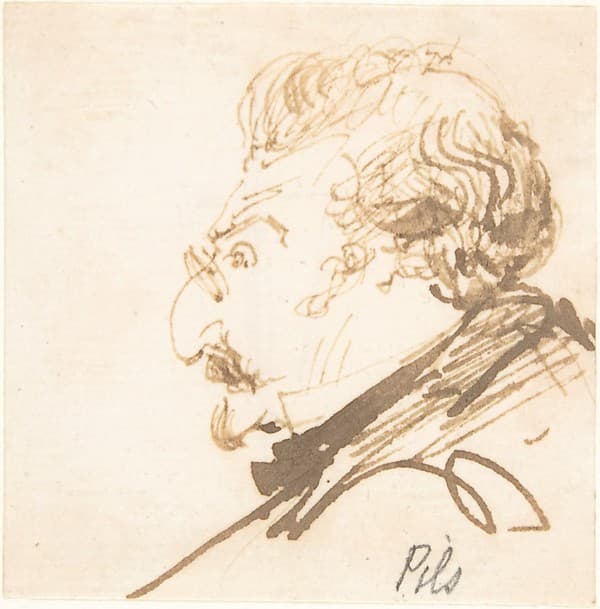 Portrait of Isidore Pils, by Théodore Ballu