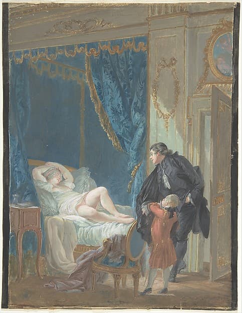 Le Matin (Morning), by Pierre Antoine Baudouin