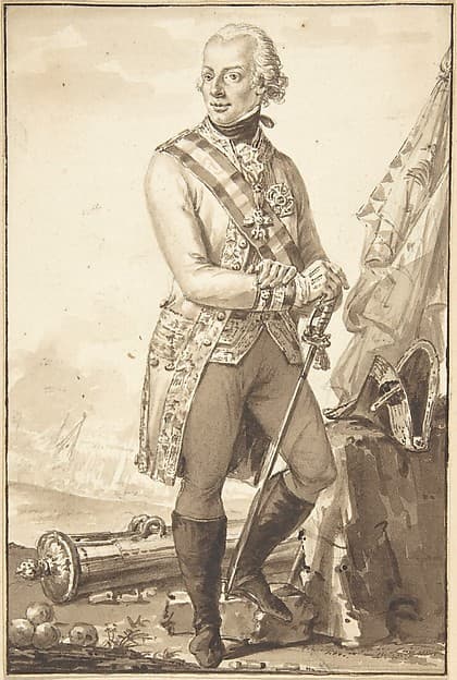 Portrait of Karl Ludwig Johann, by Jean-Baptiste-François Bosio