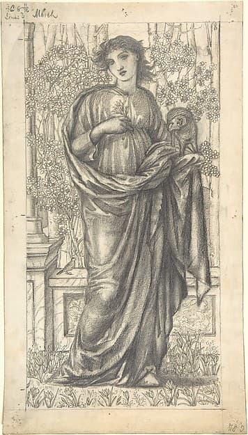 The Month of March, by Sir Edward Burne-Jones