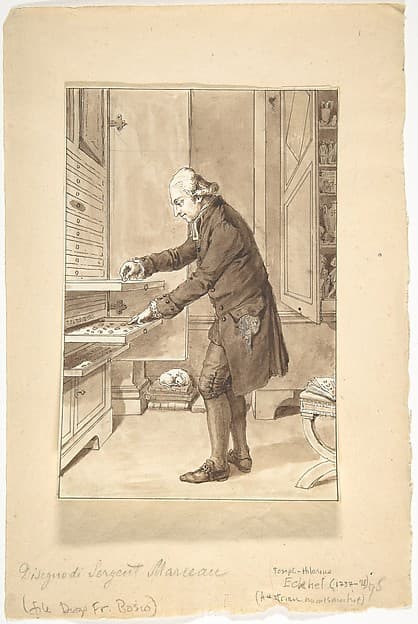 Portrait of Joseph-Hilarius Eckehel, by Antoine Louis François Sergent Marceau