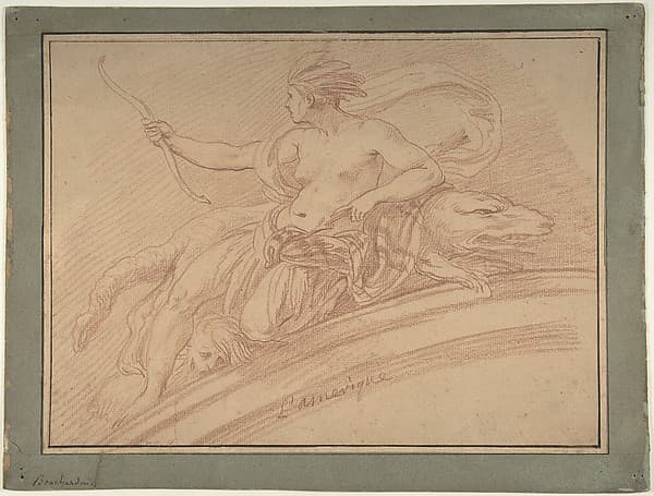 Allegory of America, from the Four Continents, by Edme Bouchardon