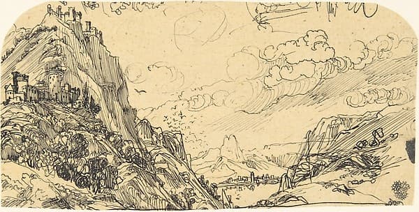 The Eyrie, by Rodolphe Bresdin