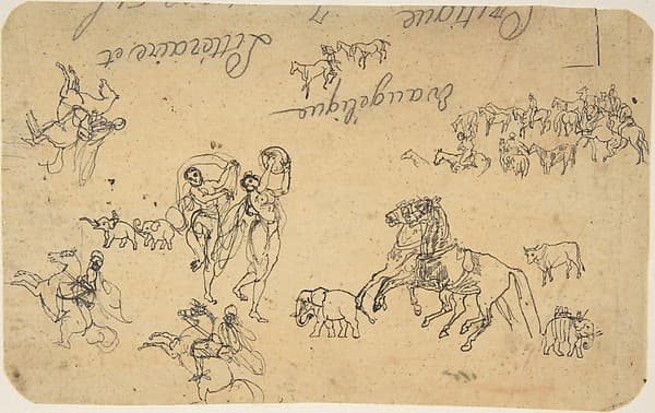 Various Studies, by Rodolphe Bresdin