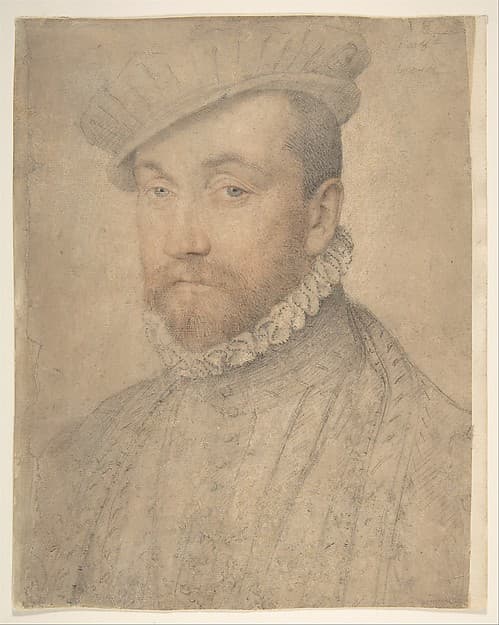 Portrait of a Man, by François Clouet