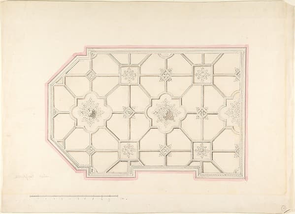 Ceiling design, by John Gregory Crace