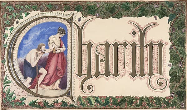 Charity, by Freeman Gage Delamotte
