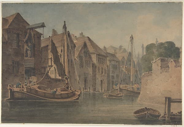 River at Norwich, by Thomas Girtin