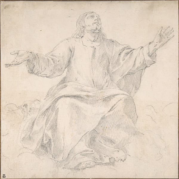 Study for Christ as Mediator, by Jean Daret