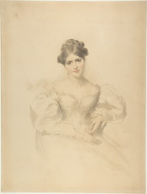 Frances Anne (Fanny) Kemble, by Anonymous, British, 19th century