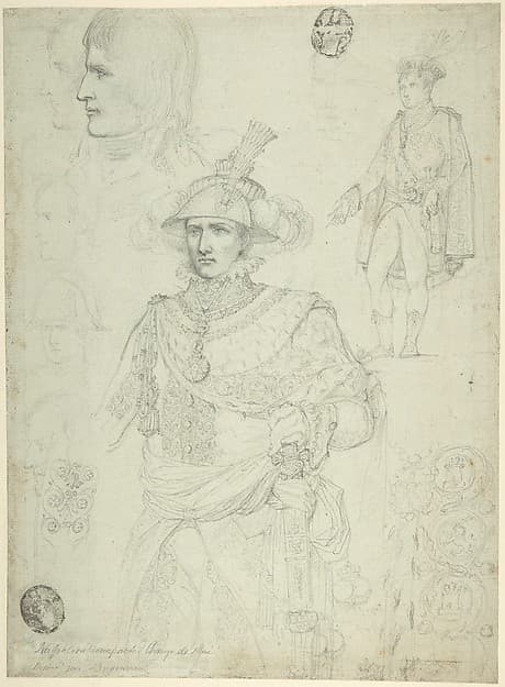 Napoleon Bonaparte at the Champ de Mai, June 1, 1815, by Jean Démosthène Dugourc