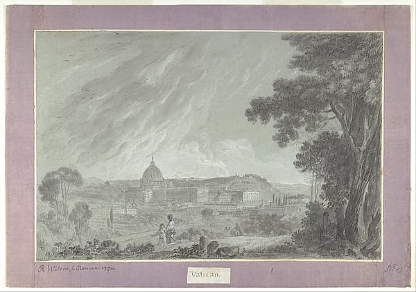 View of St. Peter's and the Vatican from the Janiculum, by Richard Wilson