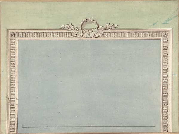Design for a Chimneypiece, by John Yenn