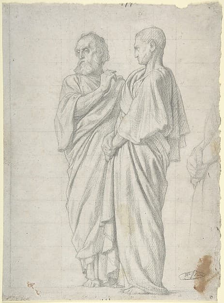 Group of Apostles, by Hippolyte Flandrin