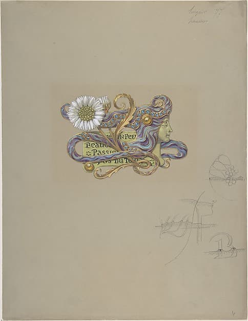 Jewelry Design, by Eugène-Samuel Grasset