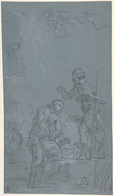 The Baptism of Christ, by Noël Hallé