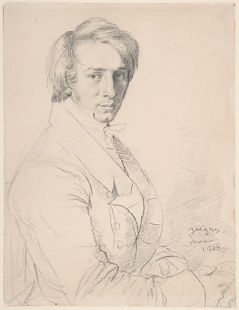 Ursin-Jules Vatinelle (1798–1881), by Jean Auguste Dominique Ingres