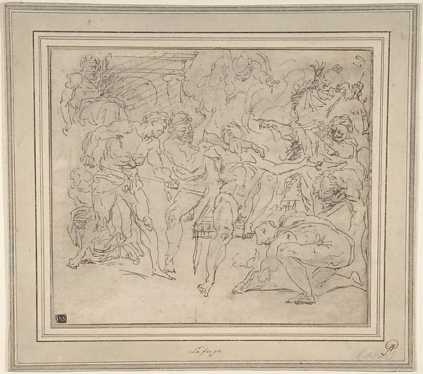 Martydom of St. Lawrence, by Raymond de La Fage