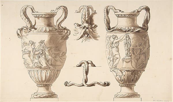 Designs for Two Urns, by Etienne de Lavallée-Poussin