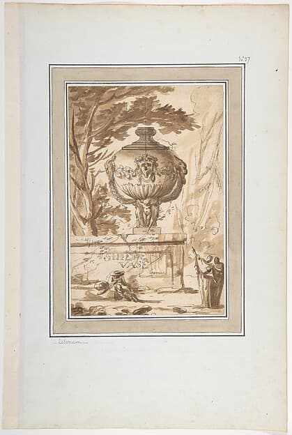 Frontispiece for a Suite of Vase Designs, by Louis Joseph Le Lorrain