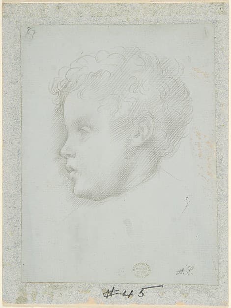 Study of a Head, by Alphonse Legros