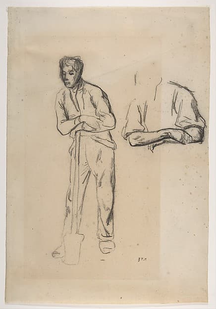 Man with a Spade, by Jean-François Millet