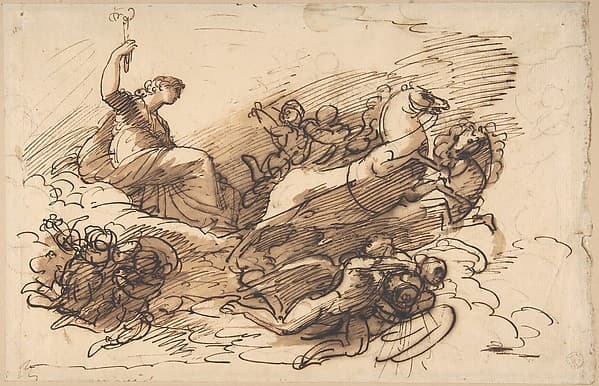 Aurora Riding in Her Chariot, by Andrea Appiani