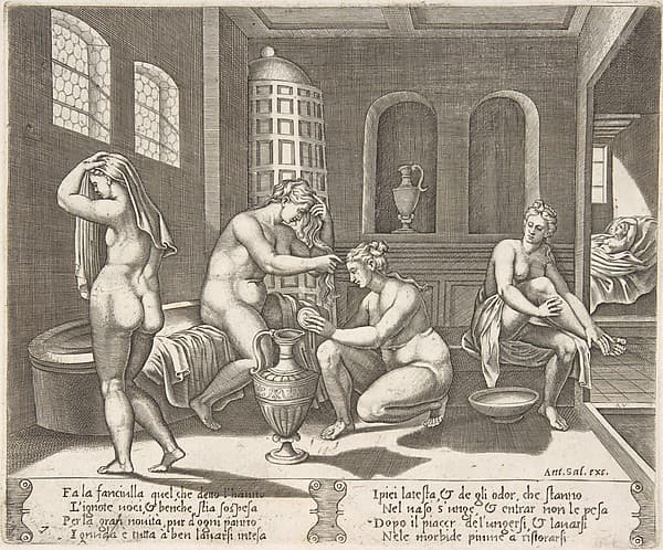 Story of Cupid and Psyche as told by Apuleius, by Master of the Die