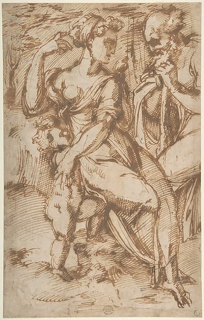 The Holy Family (?), by Baccio Bandinelli