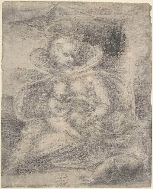 The Virgin and Child, by Fra Bartolomeo (Bartolomeo di Paolo del Fattorino)