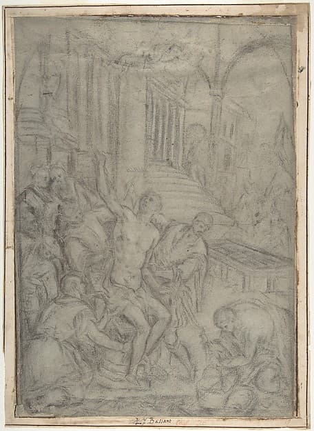 The Martyrdom of Saint Lawrence, by Leandro Bassano