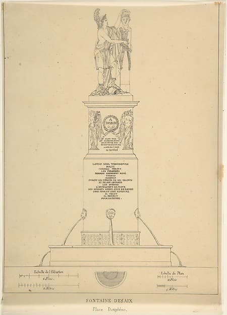 Fontaine Desaix, by Charles Percier