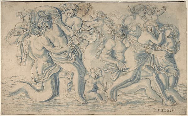 Tritons Carrying Off Nereids, by François Perrier