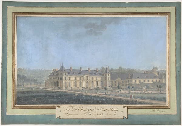 View of a Château, by Nicolas Pérignon the Elder