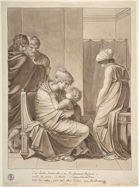 Andromache and Astyanax, by Pierre Paul Prud'hon