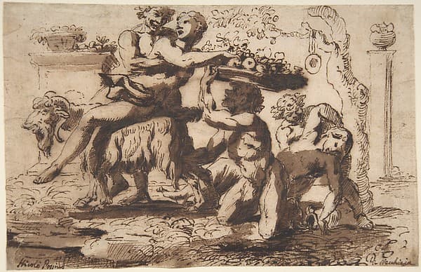 Bacchanal, by Nicolas Poussin