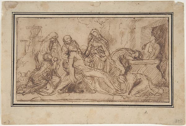 The Entombment, by Nicolas Poussin