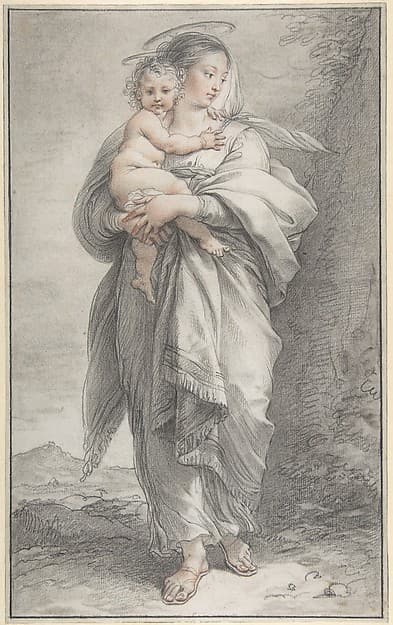 Virgin and Child, by Giuseppe Cades