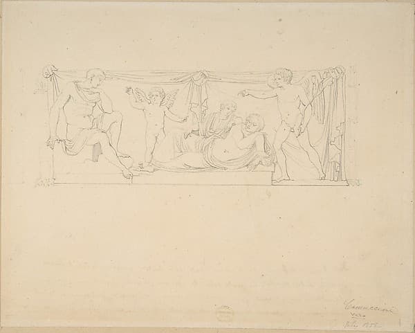 Mythological Scene, by Vincenzo Camuccini