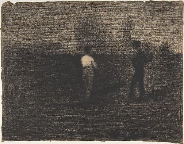 Peasants, by Georges Seurat