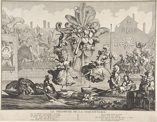 Le triomphe de la coquetterie, by Anonymous, French, 18th century