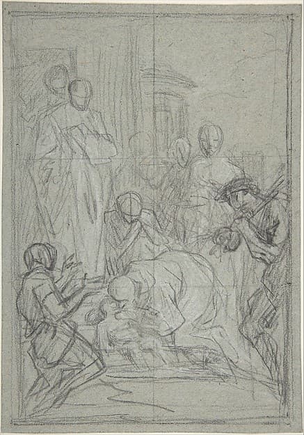 St. Benedict Resuscitating an Infant, by Pierre Hubert Subleyras