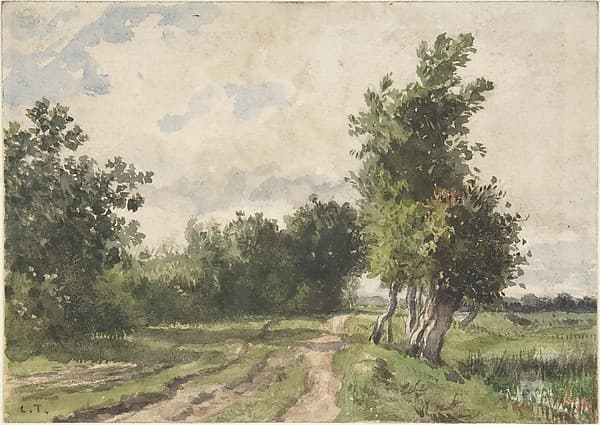 Landscape, by Constant Troyon