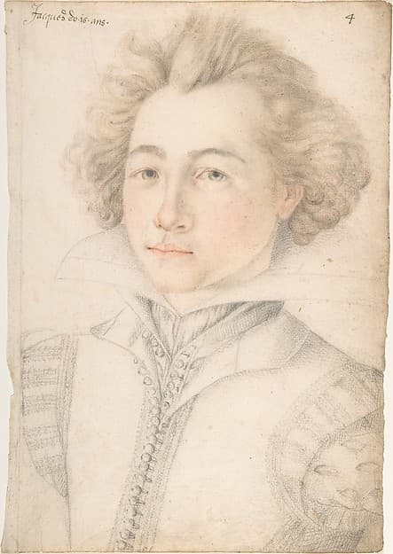 Portrait of Jacques d'O, by Anonymous, French, 16th century