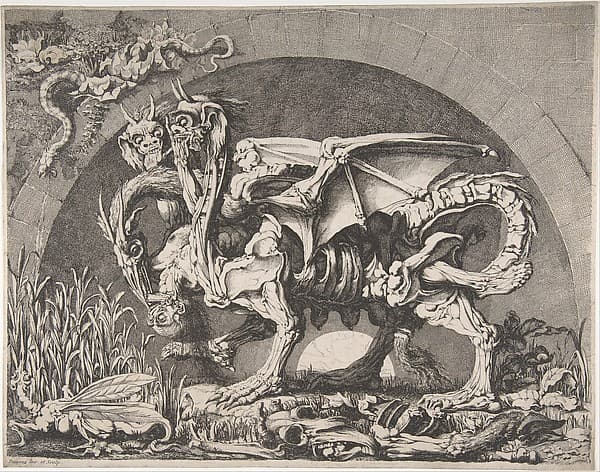 The Chimera (La Chimère de Monsieur Desprez), by Louis Jean Desprez