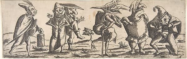 Procession of Monstrous Figures, by Wendel Dietterlin, the Younger